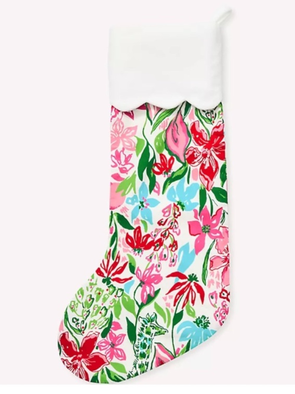 NWT Lilly Pulitzer Multi (Glowing Gardens) Holiday Stocking